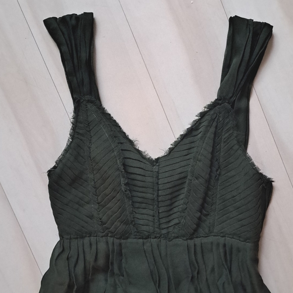 Philosophy Di Alberta Ferretti Silk Green dress, size 6 - Picture 1 of 8